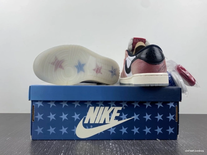 FN0432-017 JORDAN OG BLACK' TROPHY ROOM 'RED 1 AIR X LOW 0727